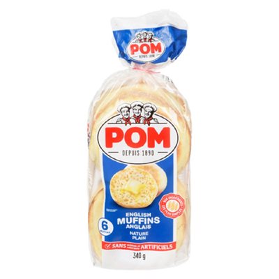 POM N Y English Muffin 6UN