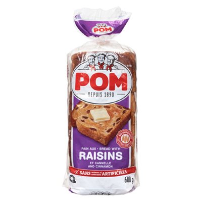 Pom Raisin Bread 600GR