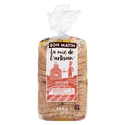 BONMATIN LMDA PAIN AVOINE 600GR