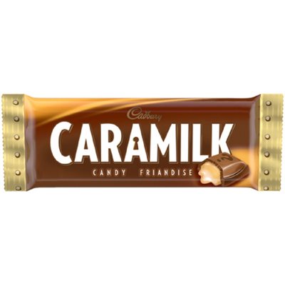 CADBURY BARRE CHOC CARAMILK 50GR