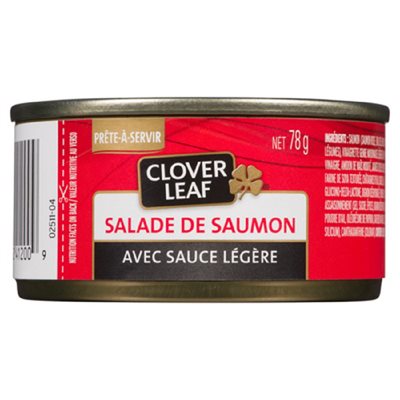 CLOVLEAF SALADE SAUMON MAYO LEG 78GR