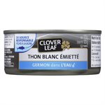 CLOVLEAF THON BLANC EMIETTE EAU 170GR