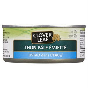 CLOVLEAF THON PALE EMIET DANS L'EAU 170GR