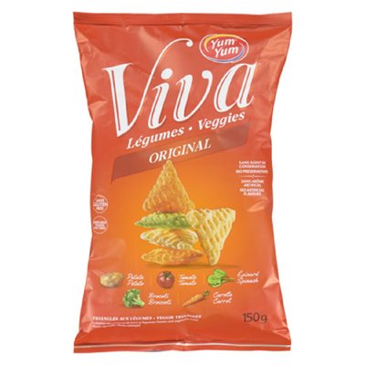 YumYum Viva Veg Triangles Orig 150GR