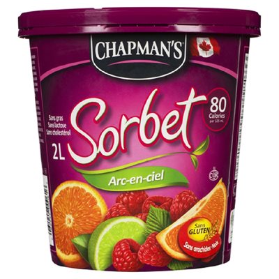 CHAPMANS SORBET ARC-EN-CIEL 2LT