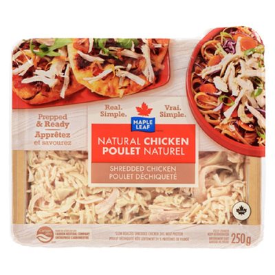 MapleLea Chicken Natural Shred 250GR