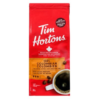 TimHortn Coffee 100% Colombian 300GR