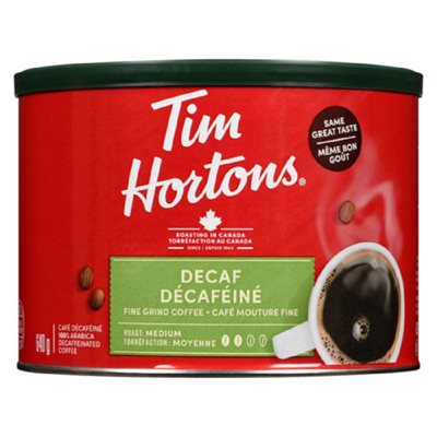 TimHortn Coffee Decafe 640GR