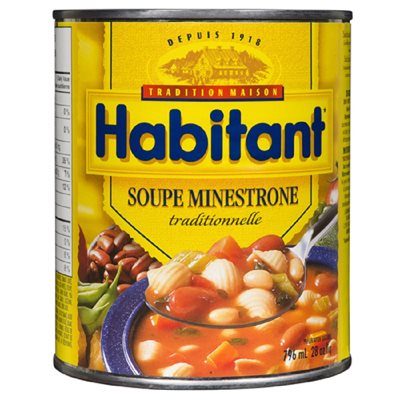 Habitant Soup Tradl Minestrone 796ML