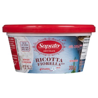 Saputo Ricotta Whole Milk 300GR