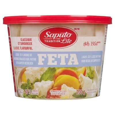 Saputo Feta Chse Light In Brin 200GR