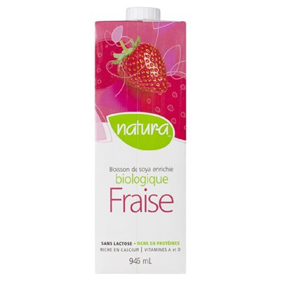 NATURA BOISS SOYA FRAISES SGLUT BIO 946ML