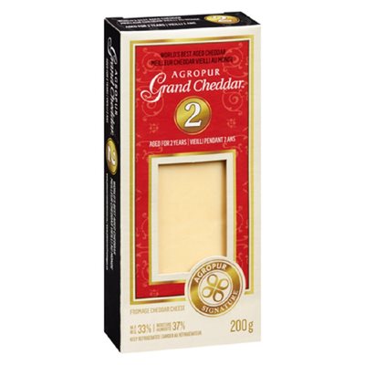 AGR GRAND CHEDDAR 2 ANS 200GR