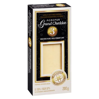 AGR GRAND CHEDDAR 3 ANS 200GR