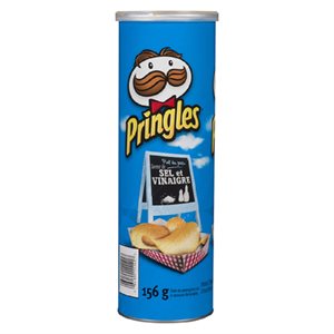 PRINGLES CROUST SEL VINAIGRE 156GR