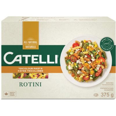 CATELLI PATES BISTRO ROTINI LEGUMES 375GR