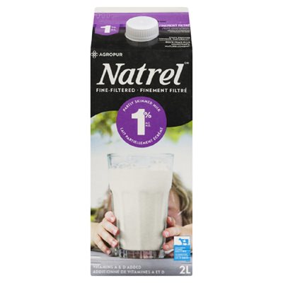 NATREL LAIT 1% FINEMENT FILT CAR 2LT