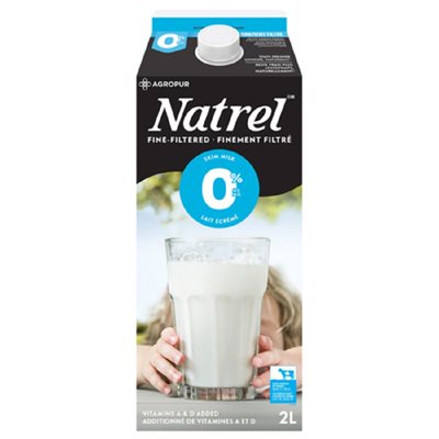 NATREL LAIT ECREME FINE FILT CAR 2LT