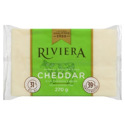 RIVIERA FROM CHEDDAR DOUX BLANC 270GR