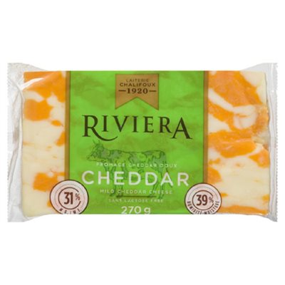 RIVIERA FROM CHEDDAR DOUX MARBRE 270GR