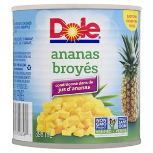 DOLE ANANAS BROYEES NS 398ML