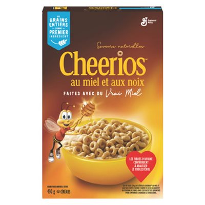 GMILLS CER CHEERIOS MIEL ET NOIX 430GR