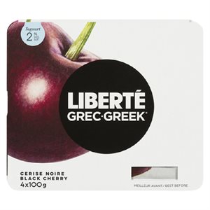 LIBERTE YOG GREC 2% CERISE 4x100GR