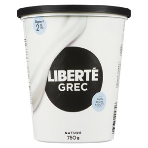LIBERTE YOG GREC 2% NATURE 750GR