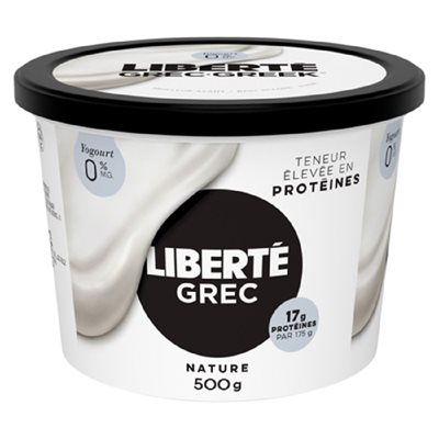 LIBERTE YOG GREC 0% NATURE 500GR