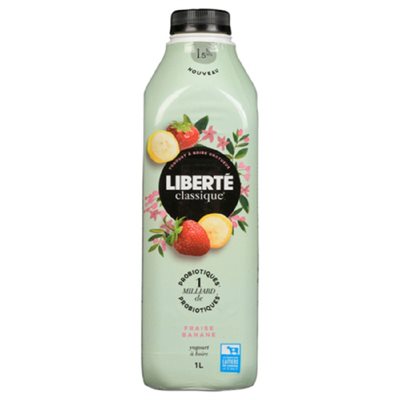 LIBERTE YOG BOIRE FRAISE BANA 1LT