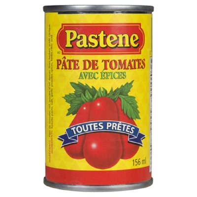 Pastene Tomato Paste Spiced 156ML