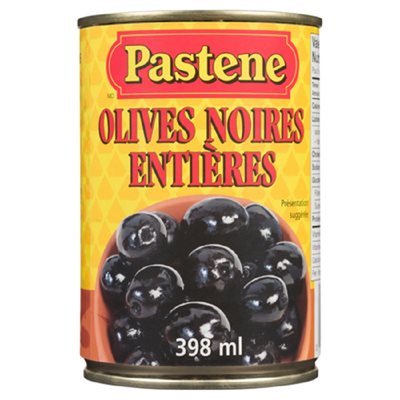 PASTENE OLIVES MURES 398ML