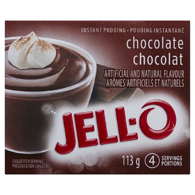 Jello Inst Pudd Chocolate 113GR