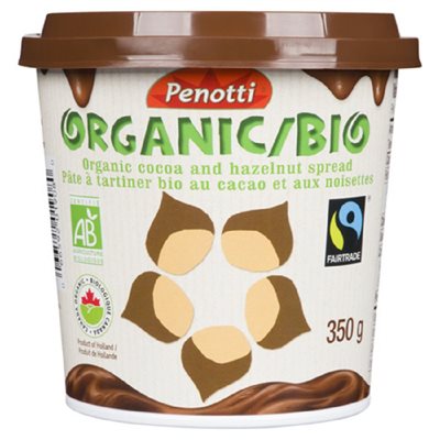 PENOTTI PATE NOISETTE TARTINER BIO 350GR