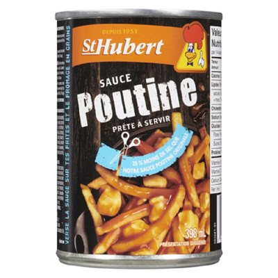 StHubert Sauce Liq Poutine LS 398ML