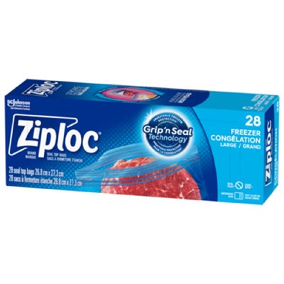 Ziploc Freezer Bag ValuePk Lrg 28UN