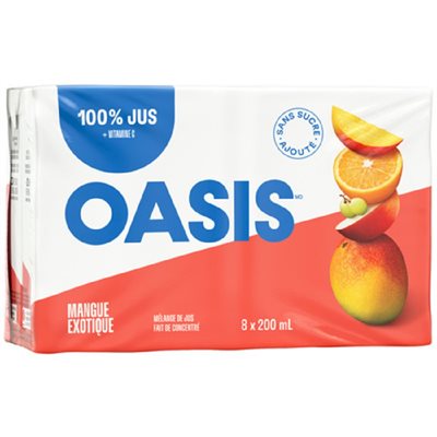 OASIS JUS MANGUE EXOTIQUE 8x200ML