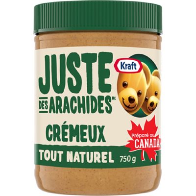 KRAFT BEURRE ARACHIDE NATUREL 750GR