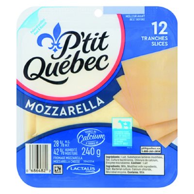 PetitQue Mozzarella Slices 240GR