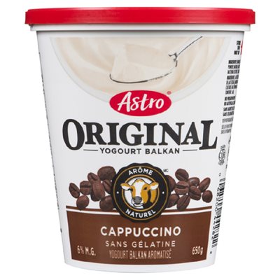 ASTRO YOG ORIG CAPPUCCINO 6% 650GR