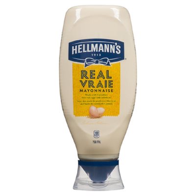 HELLMANN VRAIE MAYO COMPRIMABLE 750ML
