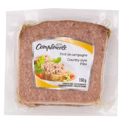 COMP PATE FOIE CAMPAGNE REGULIER 150GR