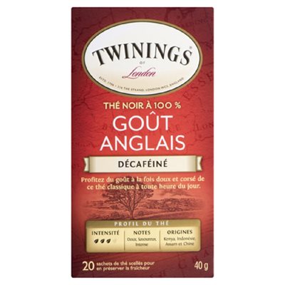 Twinings Tea Brkfst Decaf 20UN