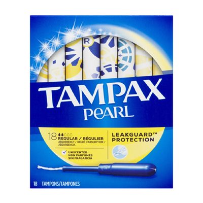 Tampax Tampons Pocket Pearl 18UN