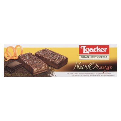 Loacker Gran Pas Noir Orng 100GR