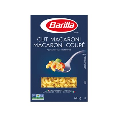 BARILLA PATE MACARONI COUPE 410GR