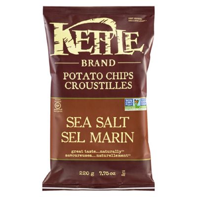 Kettle Chips Sea Salt 220GR