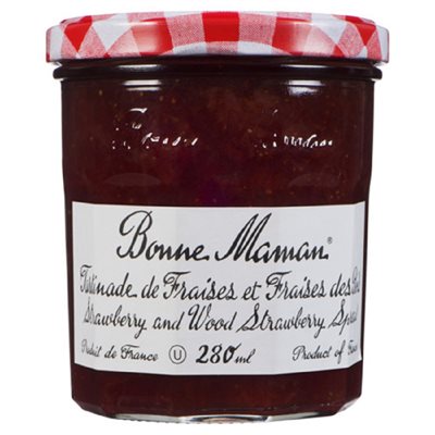 BONMAMAN CONFITURE FRAISE / SAUV 280ML