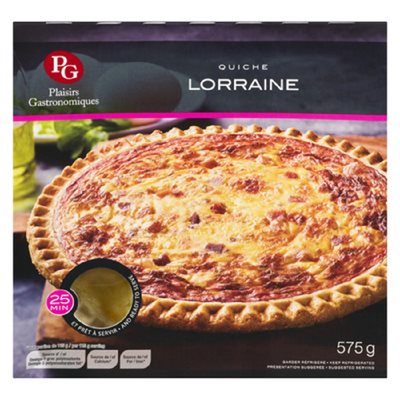 PG QUICHE LORRAINE 575GR