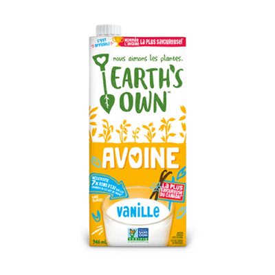 EarthOwn SF Oat Bev Vanilla 946ML